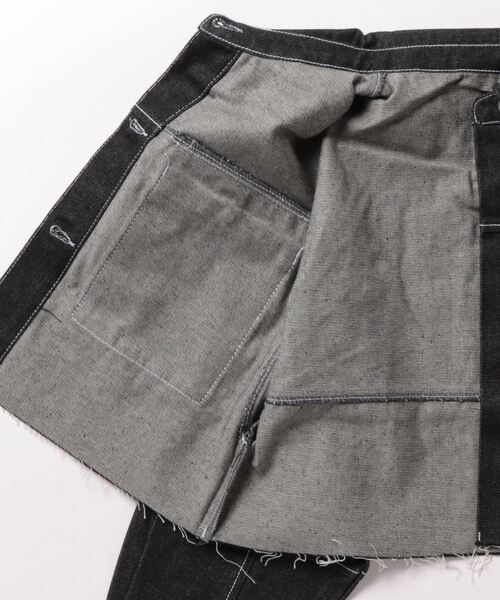 Settimissimo（セッティミッシモ）の「カットオフショートデニムジャケット（デニムジャケット・レディース・ブラック/インディゴブルー・FREE）」の4枚目の写真