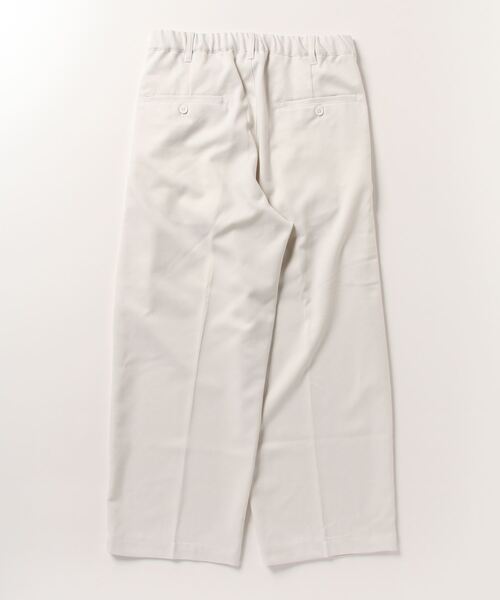 ８(eight)（エイト）の「ワイドストレートスラックス（スラックス・メンズ・グレー系その他/ブラック/チャコールグレー・MEDIUM/LARGE）」の4枚目の写真