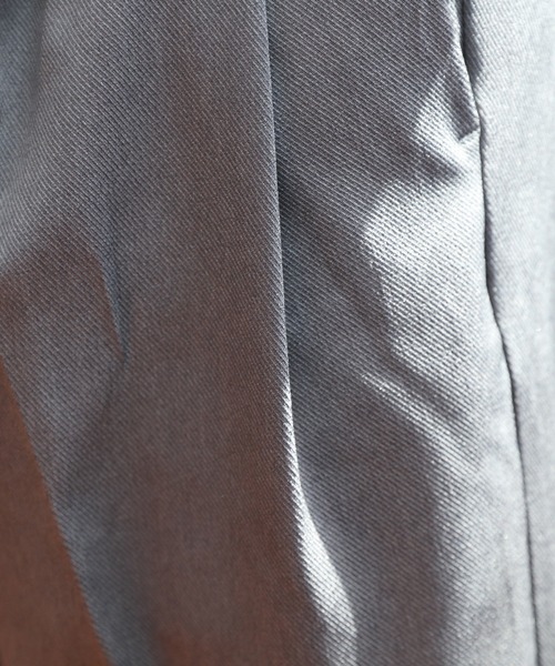 ８(eight)（エイト）の「ワイドストレートスラックス（スラックス・メンズ・グレー系その他/ブラック/チャコールグレー・MEDIUM/LARGE）」の16枚目の写真