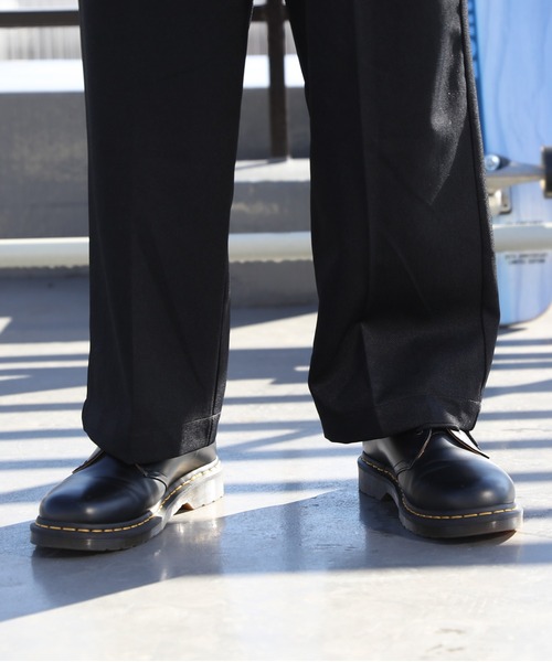 ８(eight)（エイト）の「ワイドストレートスラックス（スラックス・メンズ・グレー系その他/ブラック/チャコールグレー・MEDIUM/LARGE）」の21枚目の写真