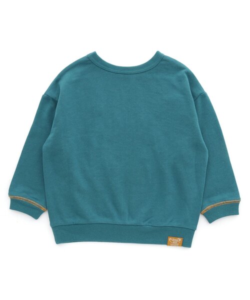 BREEZE（ブリーズ）の「【どっちも正解】DAISUKI トレーナー（スウェット・キッズ・アイボリー/グレー/ピンク/チャコール/ターコイズブルー/マスタード/レインボー/オレンジ・130/120/90/80/140/100/110）」の12枚目の写真