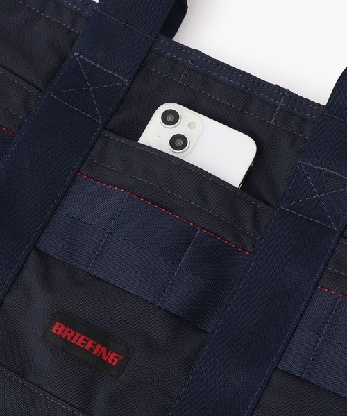 BRIEFING(ブリーフィング)の「BRIEFING/ブリーフィング DISCRETE TOTE SM MW GENⅡ トートバッグ 2026年 夏 夏服(トートバッグ・メンズ・ネイビー/ブラック・FREE)」の10枚目の写真