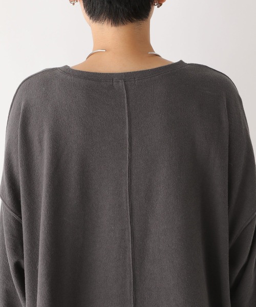 LEPSIM（レプシィム）の「ライトパイルポンチョチュニック　963307（Tシャツ/カットソー・レディース・ベージュ/カーキ/グレー/チャコールグレー・FREE）」の21枚目の写真