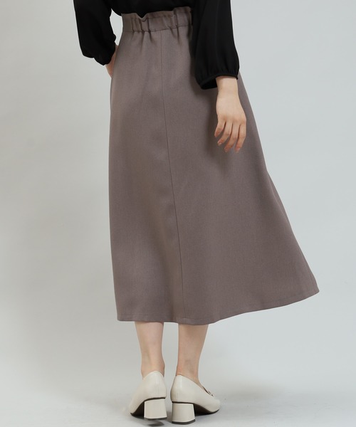 TRUDEA（トルディア）の「フロントジップフラップフレアスカート（スカート・レディース・グリーン/ブラック/モカ・LARGE/MEDIUM/SMALL）」の17枚目の写真