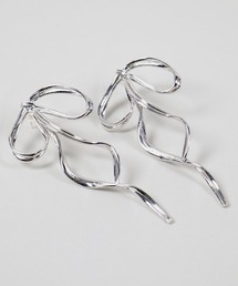 SPINNS | メタルロングリボンピアス(ピアス（両耳用）)