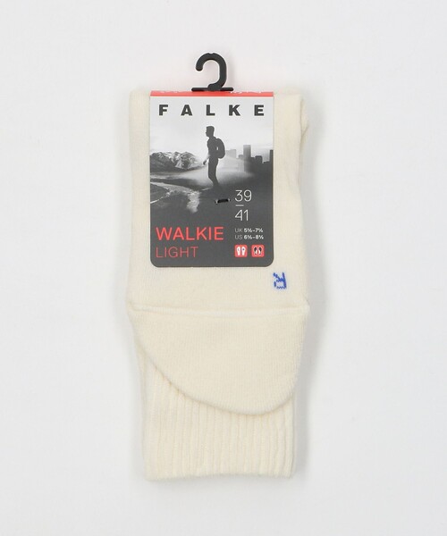 FALKE（ファルケ）の「＜FALKE＞ウォーキー ライト ソックス（ソックス/靴下・メンズ・ナチュラル/ワインレッド/ダークグレー/オフホワイト/ダークブラウン・FREE）」の2枚目の写真