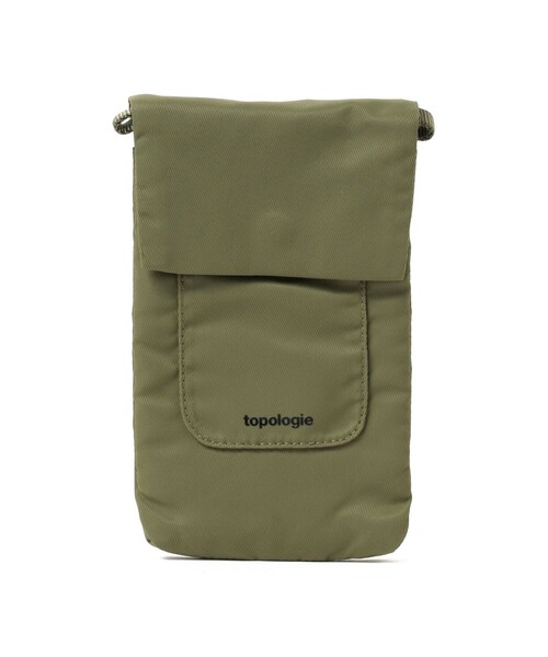 Topologie(トポロジー)の「Topologie / Phone Musette フォン ミュゼット 24SS【バッグ単品】(ショルダーバッグ・メンズ・オリーブ/ブラック/ブルー系その他・ONE SIZE)」の7枚目の写真