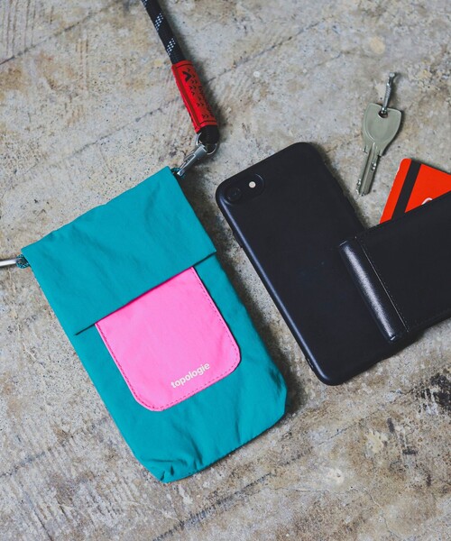 Topologie(トポロジー)の「Topologie / Phone Musette フォン ミュゼット 24SS【バッグ単品】(ショルダーバッグ・メンズ・オリーブ/ブラック/ブルー系その他・ONE SIZE)」の15枚目の写真