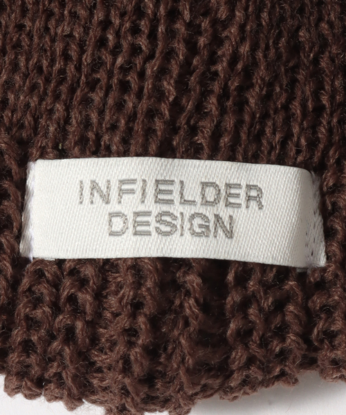 JOINT WORKS(ジョイントワークス)の「【INFIELDER DESIGN / インフィルダーデザイン】 PON KNIT CAP(ニットキャップ/ビーニー・メンズ・ブラウン/ブルー・FREE)」の9枚目の写真