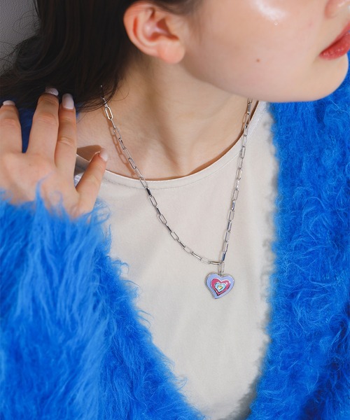 Ray BEAMS(レイビームス)の「Ray BEAMS / ビームハート チェーン ネックレス(ネックレス・レディース・その他1/その他・ONE SIZE)」の1枚目の写真