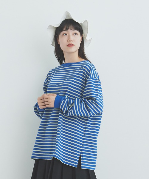 bulle de savon（ビュルデサボン）の「○vintage border Puff