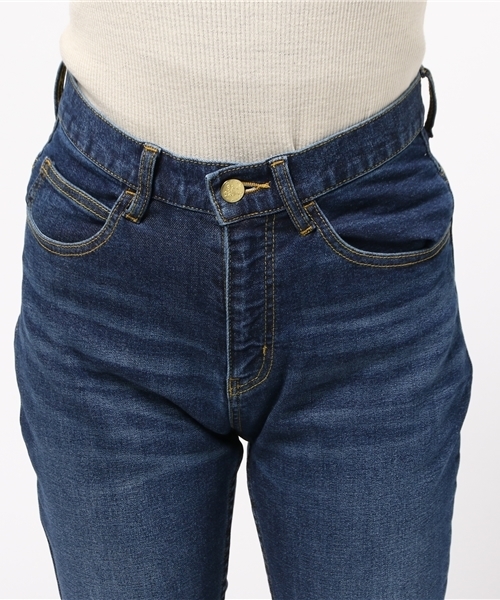X-girl(エックスガール)の「HIGH WAIST SLIM FIT PANTS(その他パンツ・レディース・インディゴブルー/ブラック・0/1/2)」の13枚目の写真