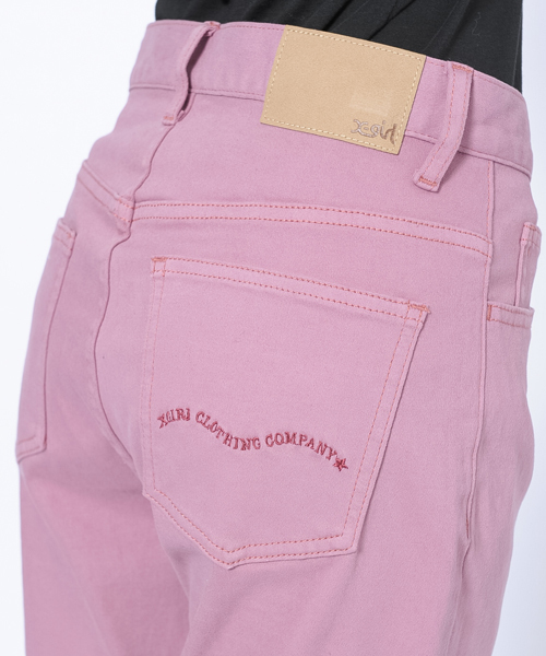 X-girl(エックスガール)の「HIGH WAIST SLIM FIT PANTS(その他パンツ・レディース・インディゴブルー/ブラック・0/1/2)」の8枚目の写真