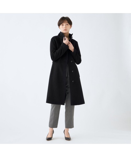 ✨美品✨スーツセレクト AB5 高級 ウール カシミヤ シルク混 ブラック