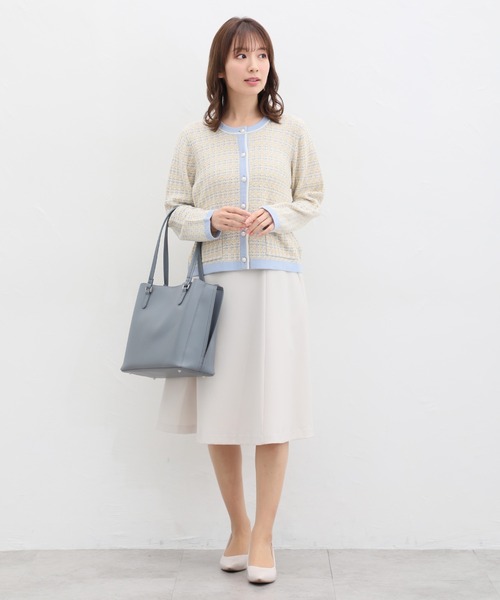 Honeys(ハニーズ)の「軽量A4トートバッグ(トートバッグ・レディース・ピンク/アイボリー/ブラック/ライトベージュ/グレー/ブルーグレー/モカ/レッド・FREE)」の20枚目の写真