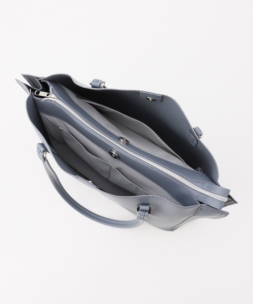 Honeys(ハニーズ)の「軽量A4トートバッグ(トートバッグ・レディース・ピンク/アイボリー/ブラック/ライトベージュ/グレー/ブルーグレー/モカ/レッド・FREE)」の13枚目の写真