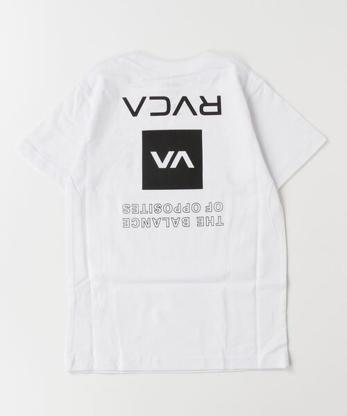 RVCA(ルーカ)の「RVCA/ルーカ RVCA/ルーカ キッズ 半袖Tシャツ 人気デザイン BE045-234(Tシャツ/カットソー・キッズ・ホワイト/カーキ/ブラック・130cm/140cm/150cm/160cm)」の4枚目の写真