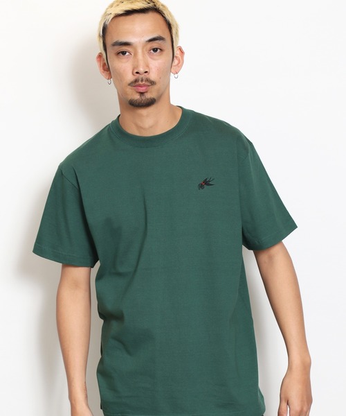 ROTAR(ローター)の「Swallow 1p Tee(Tシャツ/カットソー・メンズ・オフホワイト/スミクロ/グリーン・X-LARGE/LARGE/MEDIUM/SMALL)」の3枚目の写真