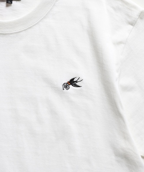 ROTAR(ローター)の「Swallow 1p Tee(Tシャツ/カットソー・メンズ・オフホワイト/スミクロ/グリーン・X-LARGE/LARGE/MEDIUM/SMALL)」の6枚目の写真
