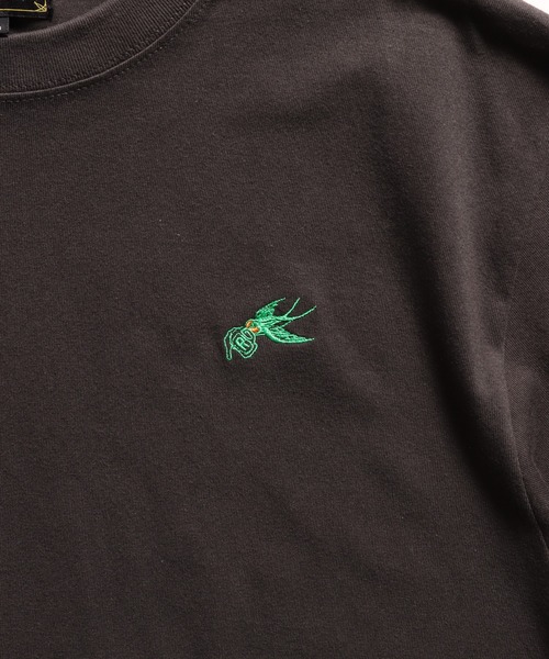 ROTAR(ローター)の「Swallow 1p Tee(Tシャツ/カットソー・メンズ・オフホワイト/スミクロ/グリーン・X-LARGE/LARGE/MEDIUM/SMALL)」の8枚目の写真