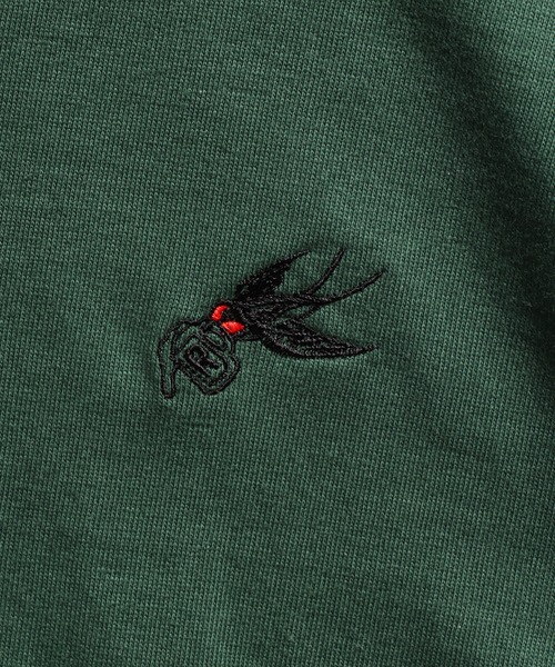 ROTAR(ローター)の「Swallow 1p Tee(Tシャツ/カットソー・メンズ・オフホワイト/スミクロ/グリーン・X-LARGE/LARGE/MEDIUM/SMALL)」の10枚目の写真