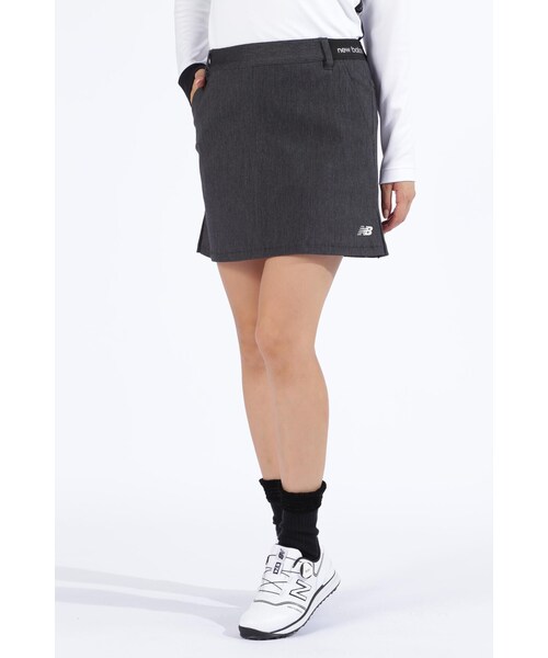 New Balance Golf（ニューバランスゴルフ）の「【new balance golf】メランジツイル ストレッチ スカート (WOMENS SPORT)（スカート・レディース・ホワイト/ブラック/グレー系その他4/その他10・SMALL/MEDIUM/LARGE）」の3枚目の写真
