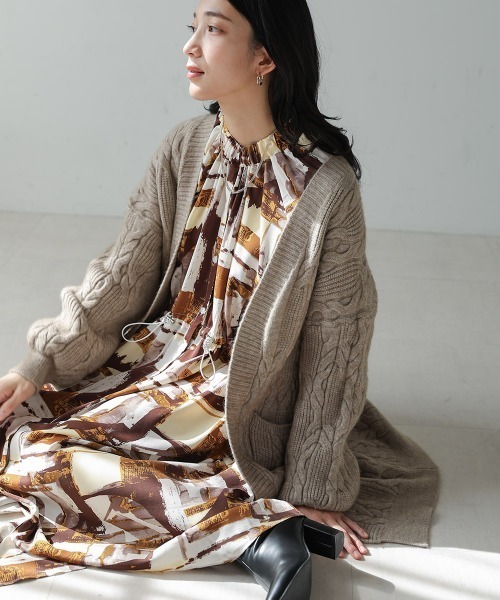 AMERI VINTAGE アメリヴィンテージ FRILL CACHECOEUR DRESS サイズ:S  