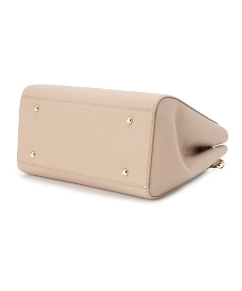 INDIVI(インディヴィ)の「◆【合皮/トレンド/ショルダー付】バンブーハンドバッグ(ハンドバッグ・レディース・ベージュ/ブルー/ブラック・00)」の12枚目の写真