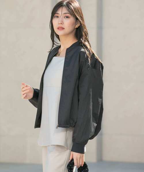 【新品タグ付】アーバンリサーチ　ROSSO MA-1ブルゾン 撥水UVコクーン Amazon | [アーバンリサーチ ロッソ] ジャケット コート 撥水UV