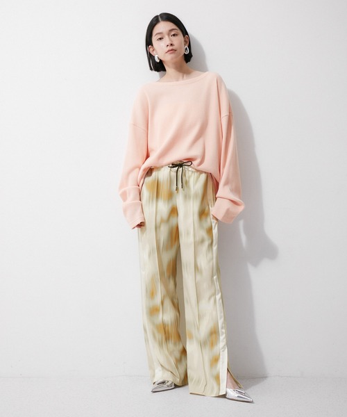 CHICS（シックス）の「【CHICS for ADAM ET ROPE'】別注PRINT PANTS（その他パンツ・レディース・ベージュ系その他/ピンク系その他2・FREE）」の3枚目の写真