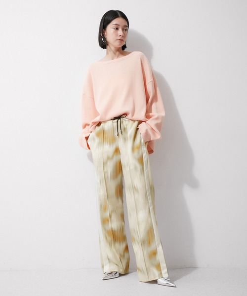 CHICS（シックス）の「【CHICS for ADAM ET ROPE'】別注PRINT PANTS（その他パンツ・レディース・ベージュ系その他/ピンク系その他2・FREE）」の9枚目の写真