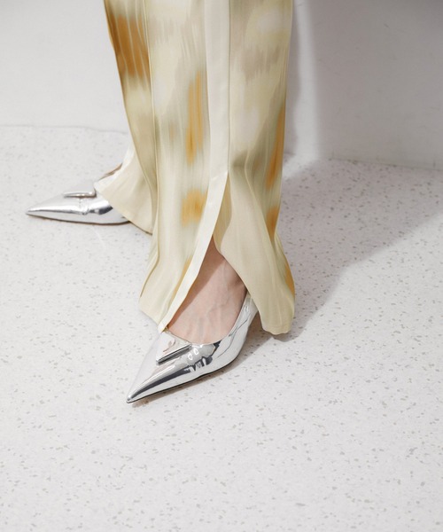 CHICS（シックス）の「【CHICS for ADAM ET ROPE'】別注PRINT PANTS（その他パンツ・レディース・ベージュ系その他/ピンク系その他2・FREE）」の5枚目の写真