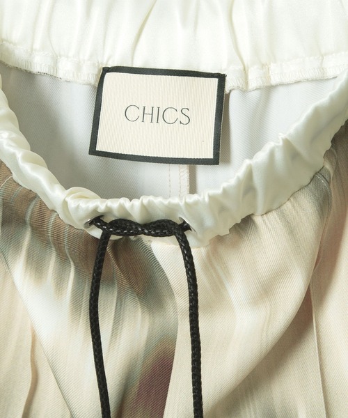 CHICS（シックス）の「【CHICS for ADAM ET ROPE'】別注PRINT PANTS（その他パンツ・レディース・ベージュ系その他/ピンク系その他2・FREE）」の16枚目の写真