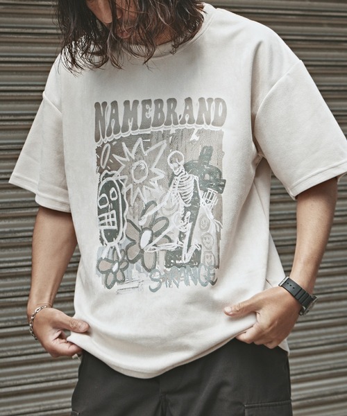 ROOPTOKYO(ループトウキョウ)の「Vintage Design T-Shirt/ヴィンテージデザインTシャツ(Tシャツ/カットソー・メンズ・クリーム/ブラック/ピンク・3/2/1/2XL/L/XL)」の11枚目の写真