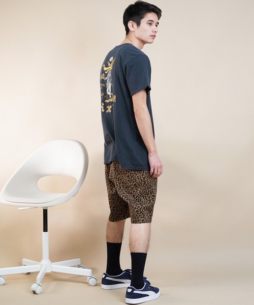 BRIXTON(ブリクストン)の「BRIXTON/ブリクストン 半袖Tシャツ バックプリント 古着風 17140(Tシャツ/カットソー・メンズ・ブラック・XL/L/M)」の6枚目の写真