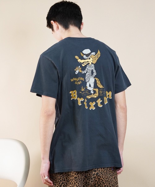 BRIXTON(ブリクストン)の「BRIXTON/ブリクストン 半袖Tシャツ バックプリント 古着風 17140(Tシャツ/カットソー・メンズ・ブラック・XL/L/M)」の11枚目の写真
