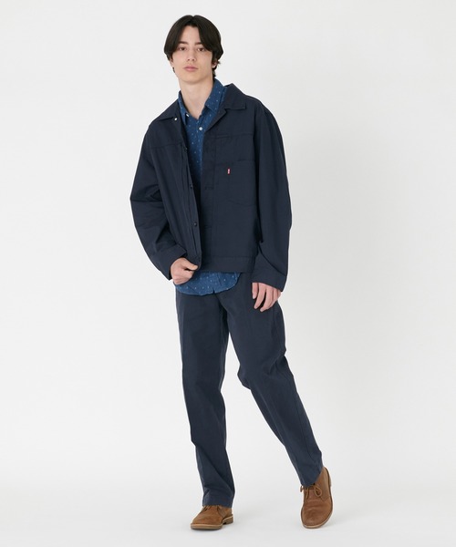 Levi's ピケ　トラッカージャケット　ネイビー リーバイス　BIGE 楽天市場】Levi's(リーバイス) サイズ:M ×BEAMS SUPER WIDE