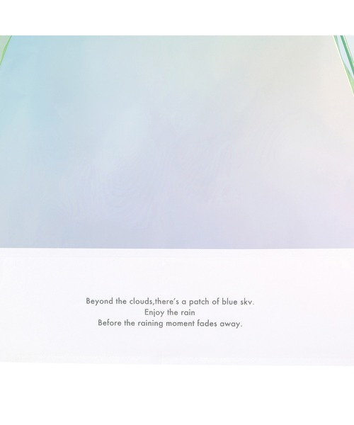 Wpc.（ダブリュピーシー）の「Wpc.KIDS 空色アンブレラ（長傘・キッズ・グリーン/ピンク/ブルー・FREE）」の9枚目の写真