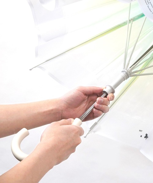 Wpc.（ダブリュピーシー）の「Wpc.KIDS 空色アンブレラ（長傘・キッズ・グリーン/ピンク/ブルー・FREE）」の5枚目の写真