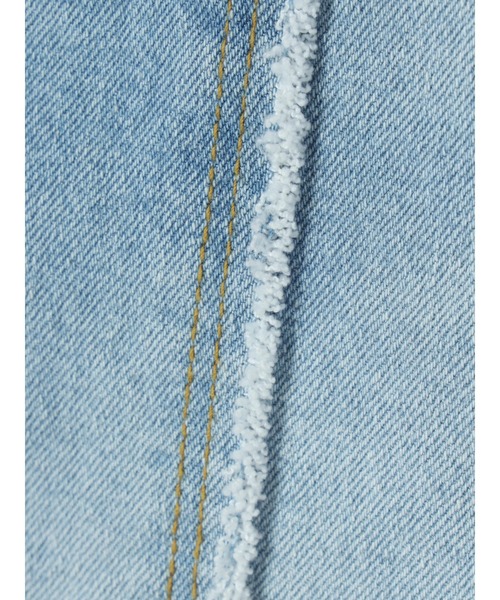 Editt by YECCA VECCA（エディットバイイェッカヴェッカ）の「ORGABITS　Wウエストデニム（デニムパンツ・レディース・インディゴブルー/ライトインディゴブルー・S/M）」の4枚目の写真