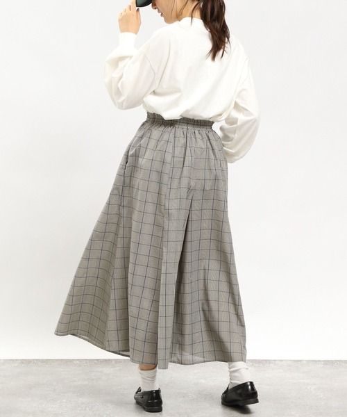 GLOBAL WORK Smile Seed Store（グローバルワーク スマイルシードストア）の「コットン袖ボリュームTシャツ長袖/984084（Tシャツ/カットソー・レディース・オフホワイト/グレー系その他/ブラック/ピンク・SMALL/LARGE/MEDIUM/X-LARGE）」の12枚目の写真