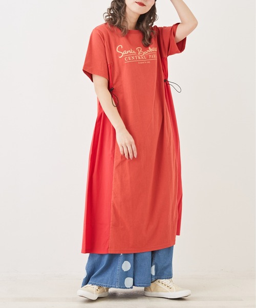 CUBE SUGAR（キューブシュガー）の「OE天竺カットソー布帛切替