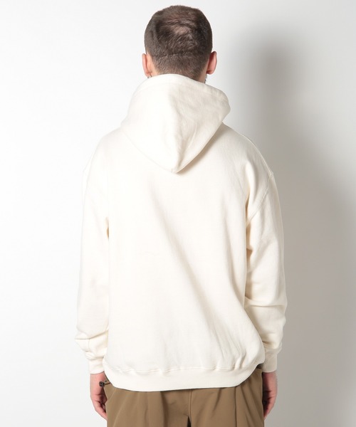 FUSE（フューズ）の「FUSE APPROACH MOUNTAIN CLUB フーディ（パーカー・メンズ・ブラック/キナリ・02/03）」の6枚目の写真