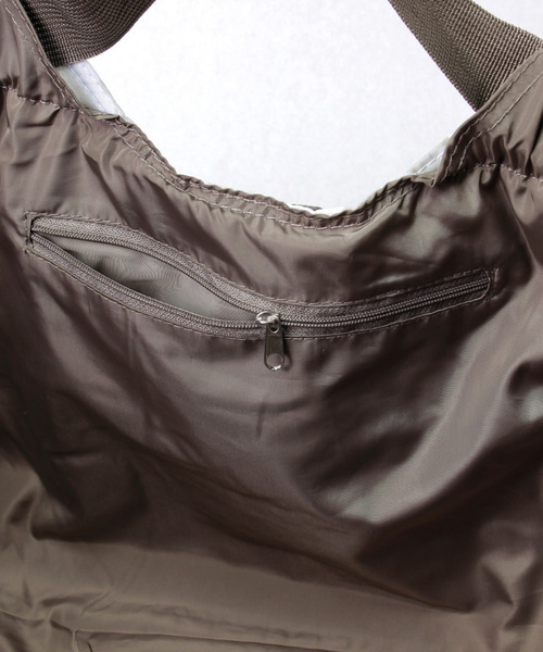 SPICE OF LIFE（スパイス オブ ライフ）の「軽くて大容量のリバーシブルキルトバッグ ターコイズ/パープル/カモフラ（トートバッグ・レディース・ホワイト系/ネイビー系/ターコイズブルー系/パープル系・ONE SIZE）」の14枚目の写真