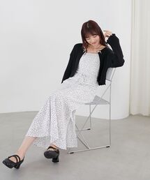 MAJESTIC LEGON（マジェスティックレゴン）の「キャミセットパールリボンカーデ（その他トップス）」
