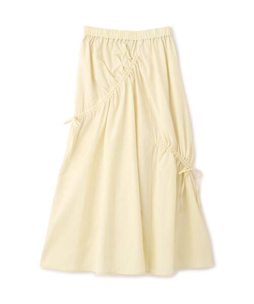 FREE'S MART(フリーズマート)の「ランダムシャーリングドロストスカート(スカート・レディース・ブラック/ベージュ/ホワイト・SMALL/MEDIUM)」の6枚目の写真