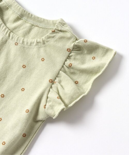 p.premier(ピードットプルミエ)の「【2Pセット】パフスリーブよく伸びるボディースーツ(パッケージ)(ロンパース・キッズ・クリーム/オフホワイト・60/70/80)」の15枚目の写真