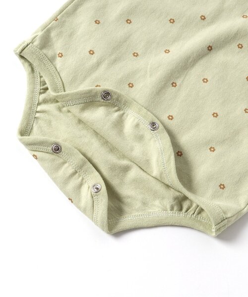 p.premier(ピードットプルミエ)の「【2Pセット】パフスリーブよく伸びるボディースーツ(パッケージ)(ロンパース・キッズ・クリーム/オフホワイト・60/70/80)」の17枚目の写真