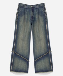 HARE | コンバートフリンジデニムパンツ(HARE)(デニムパンツ)