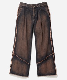 HARE | コンバートフリンジデニムパンツ(HARE)(デニムパンツ)